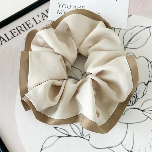 Satin Éclat™ French Design Scrunchie