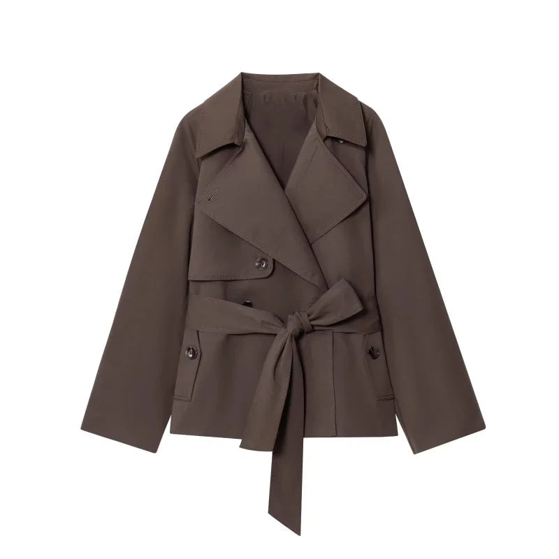 Lunara Winter™ Autumn Lapel Double-Breasted Coat