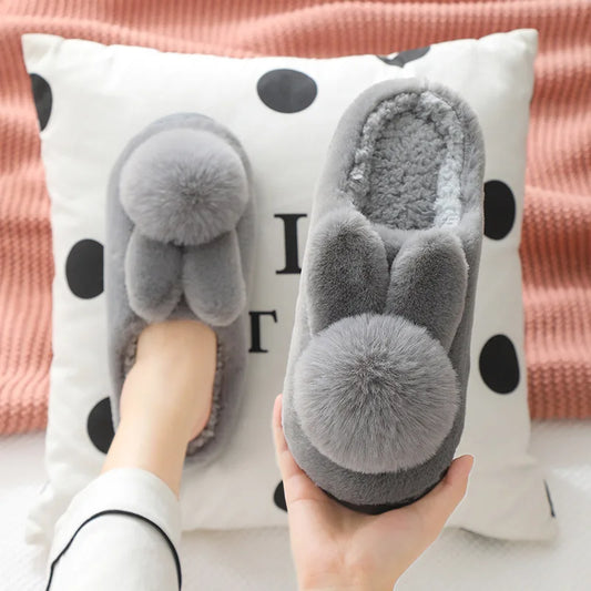 Lunara Winter™ Warm Rabbit Slippers