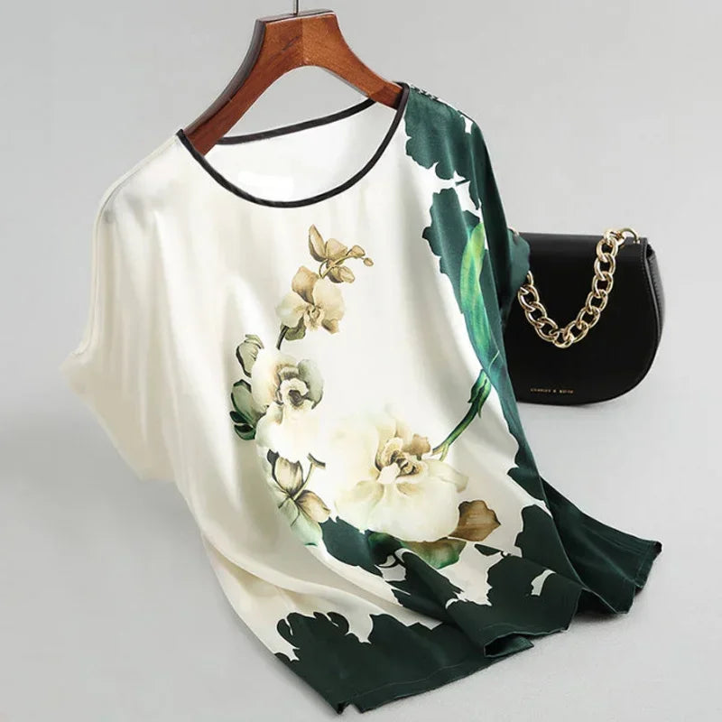 Satin Éclat™ Plus Size Women's Blouse