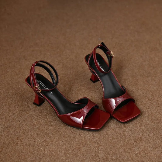 Solenne Shoes™ Elegant Mid Heel Sandals
