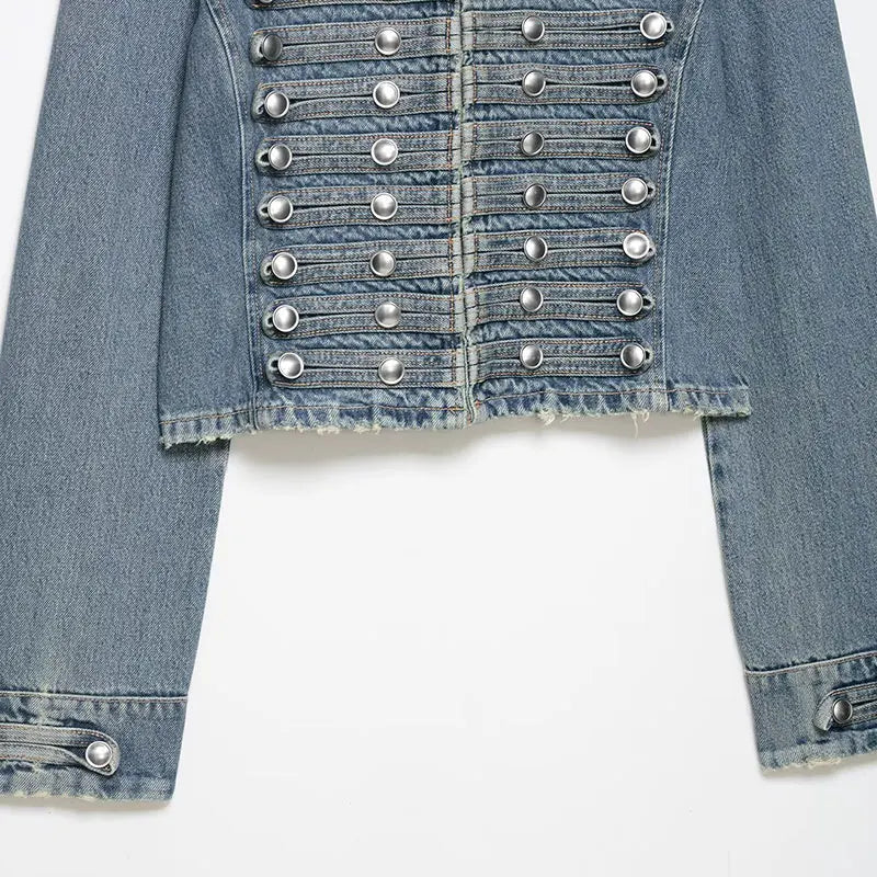 Lunara Winter™ Damenmode-Jeansjacke