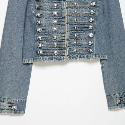 Lunara Winter™ Damenmode-Jeansjacke