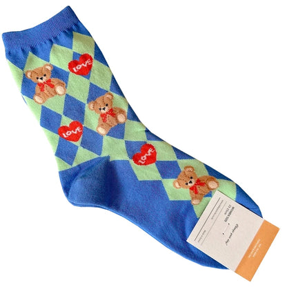 Lunara Winter™ Elegant Bear Women’s Socks