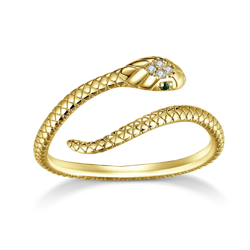Elara Jewelry™ Serpentine Luxe Ring