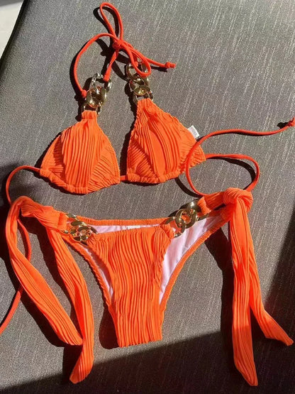 SeaLure™ Riviera Gold Chain Bikini