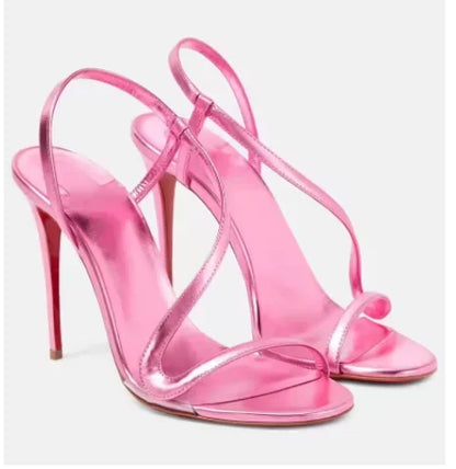 Solenne Shoes™ Talons hauts à bride serpentine