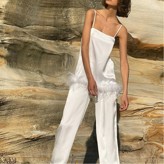 SatinÉclat™ Sleepwear Women Set
