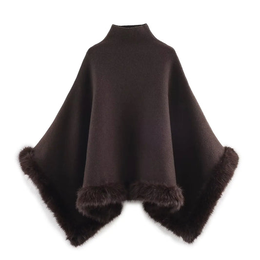 Lunara Winter™ Elegant Poncho Coat