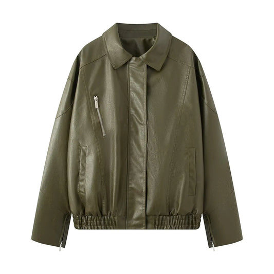 Lunara Winter™ Casual Chic Leather Jacket