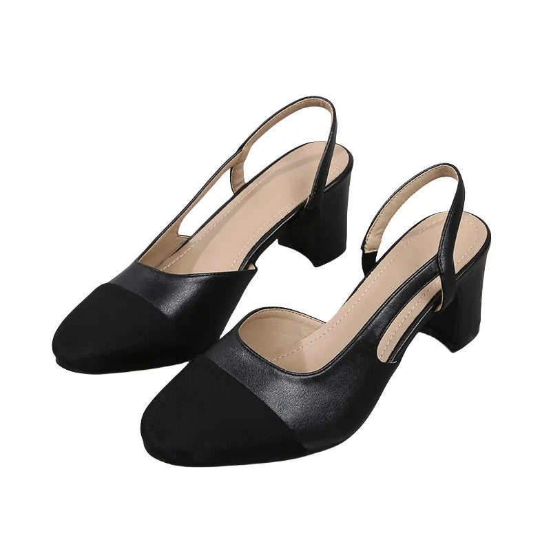 Solenne Shoes™ Patchwork Slingback Flats