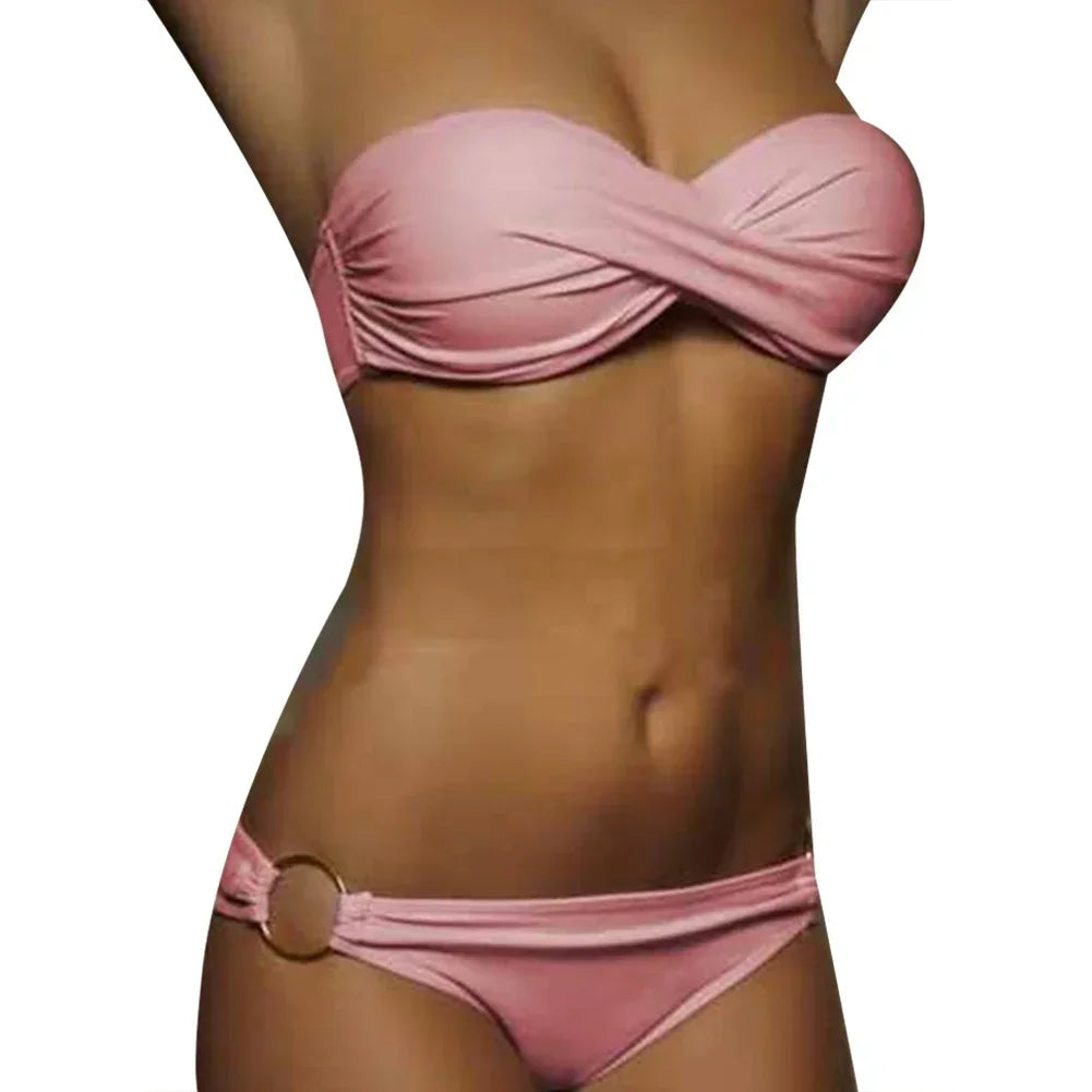 SeaLure™ Athena Twisted Bandeau Bikini