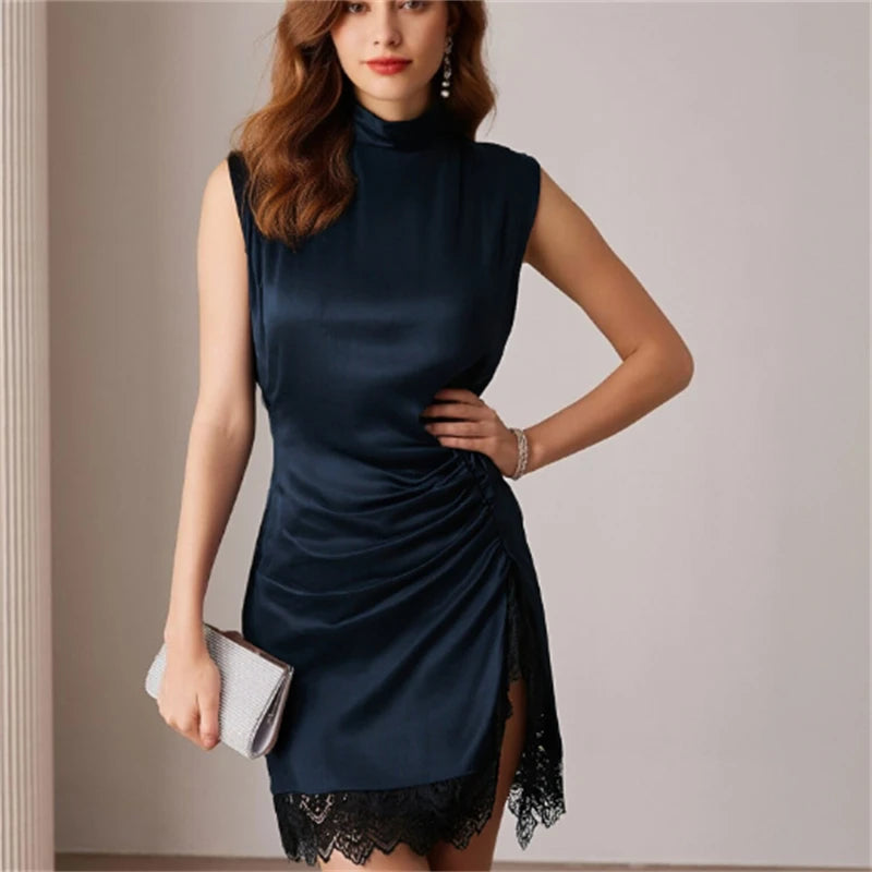 Amoura Dresses™ Satin Mini Dress