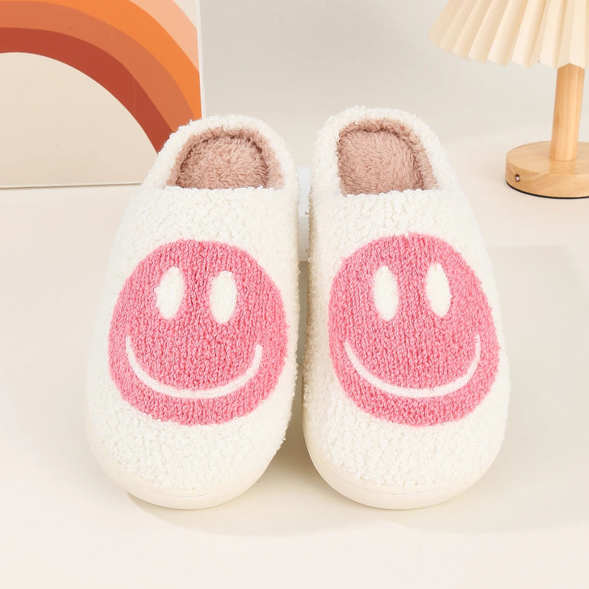 Lunara Winter™ Cute Smiling Face Warm Slippers