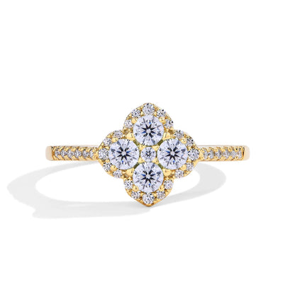 Elara Jewelry™ Celestial Bloom Ring