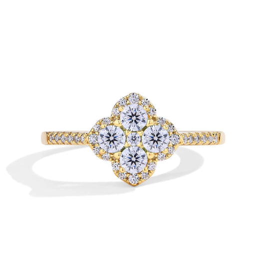 Elara Jewelry™ Celestial Bloom Ring