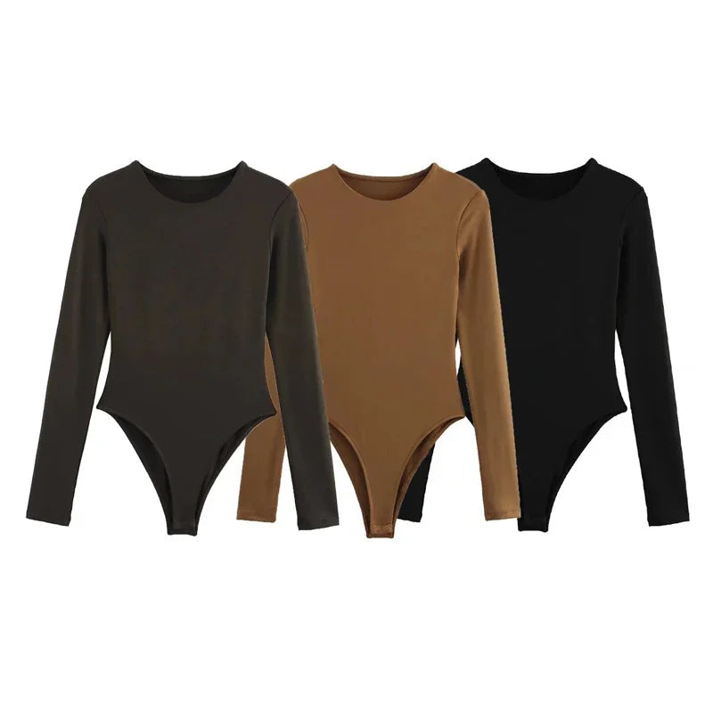 Body elegante a maniche lunghe con girocollo Lunara Winter™