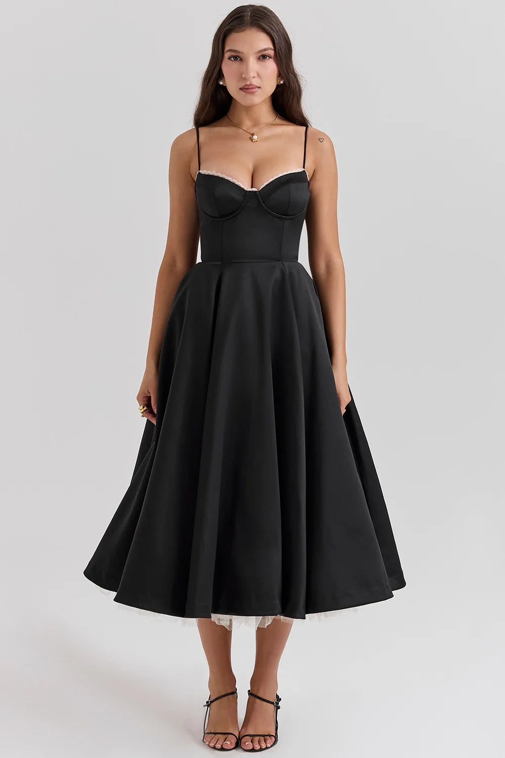 Amoura Dresses™ Corset Long Flowy Dress