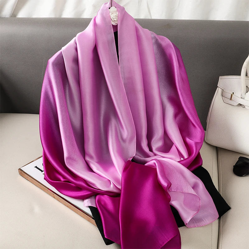 SatinÉclat™ Gradient Scarf Women