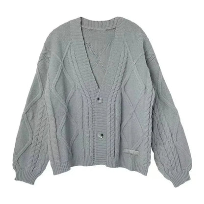Lunara Winter™ Embroidered Button Cardigan