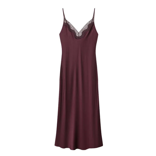 Satin Éclat™ Elegant Sexy Satin Dress