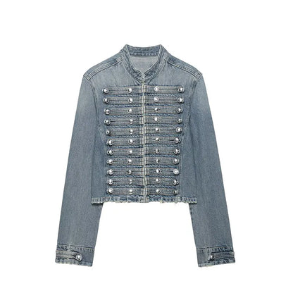 Lunara Winter™ Damenmode-Jeansjacke