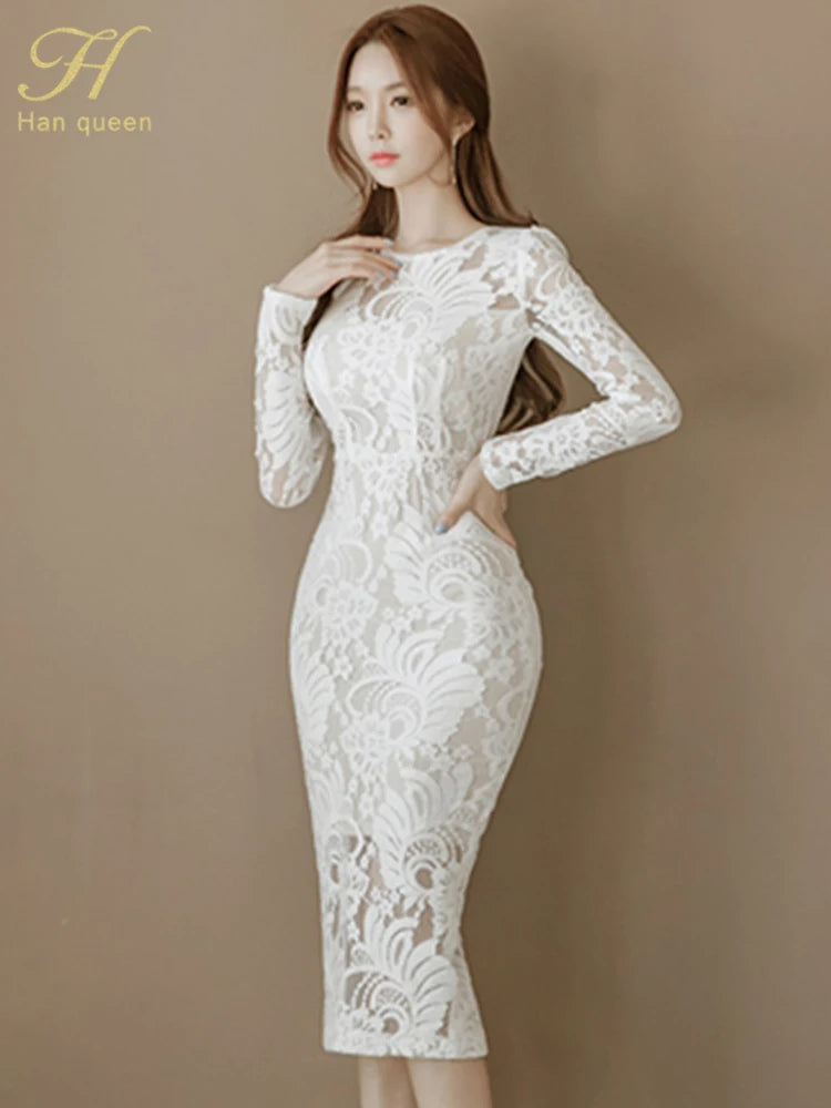 Amoura Dresses™ Elegant Pencil Dress Slim