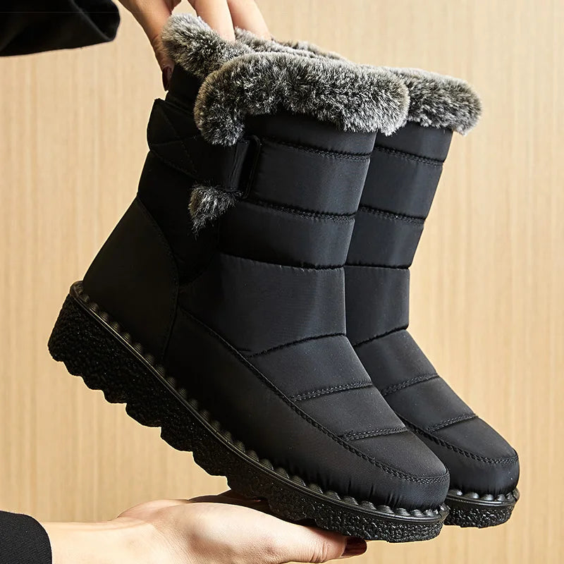 Bottes d'hiver en peluche Lunara Winter™