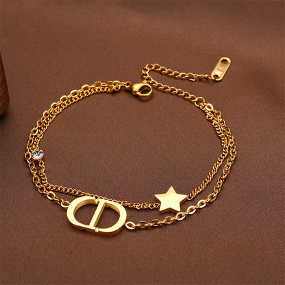 Elara Jewelry™ Celeste Icon Anklet