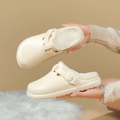 Lunara Winter™ Plüsch-Winterpantoffeln für Damen