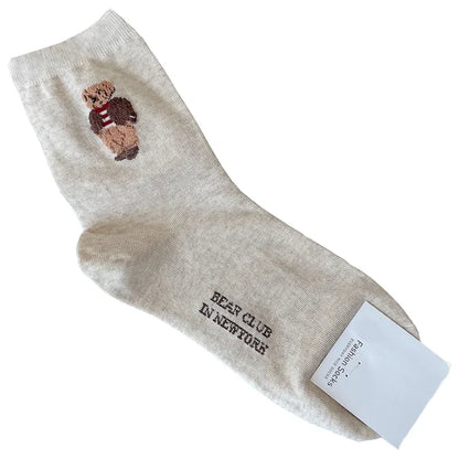 Lunara Winter™ Elegant Bear Women’s Socks