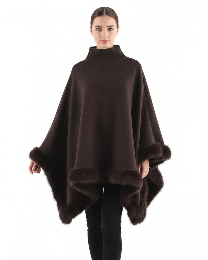 Cappotto poncho elegante Lunara Winter™