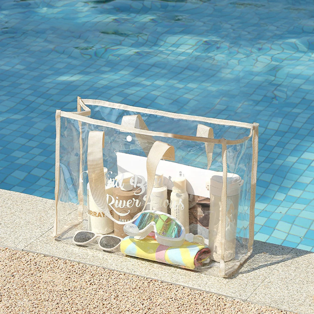 SeaLure™ Silver Coast Transparent Tote