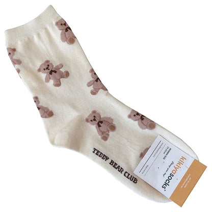 Lunara Winter™ Elegant Bear Women’s Socks