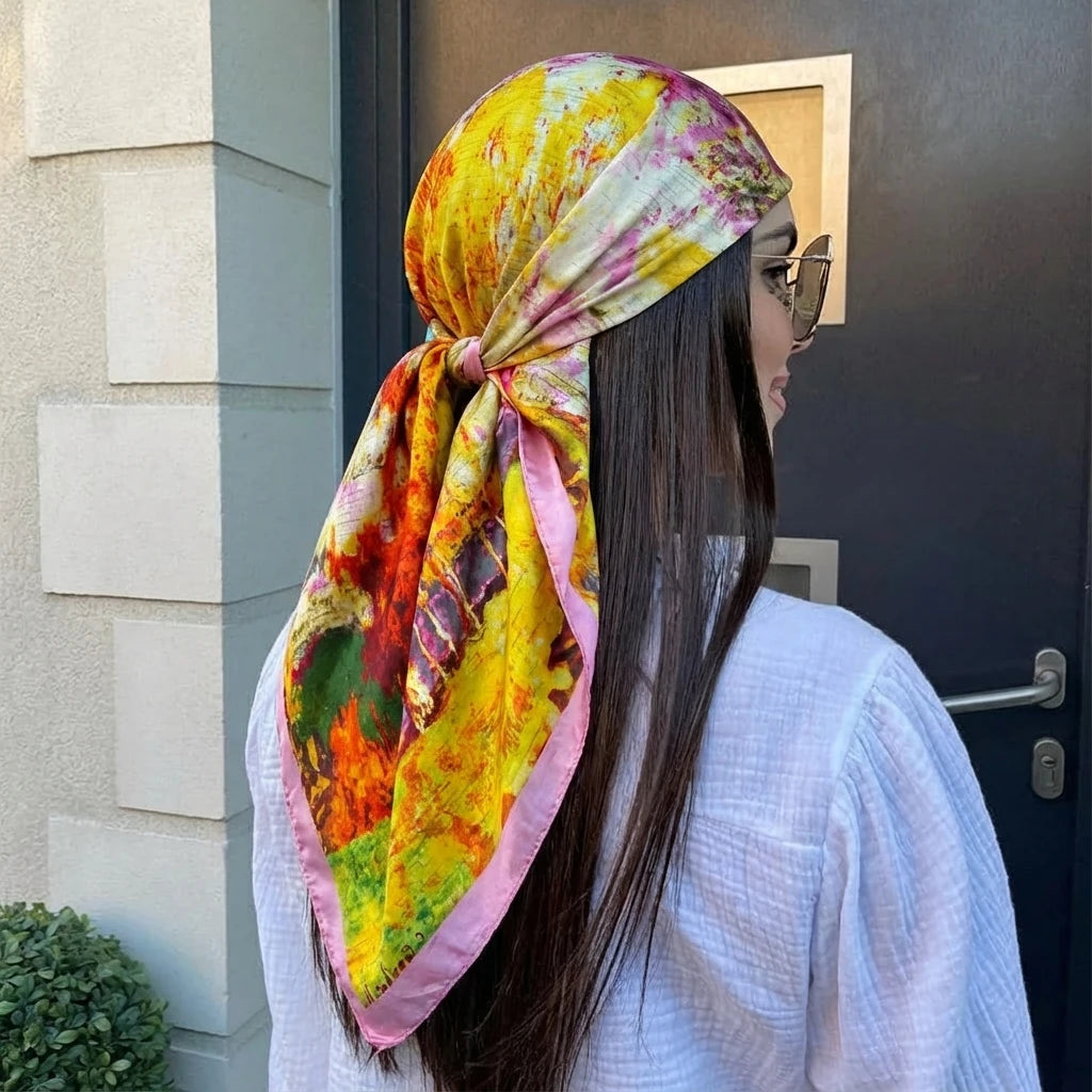 Foulard elegante da donna SatinÉclat™