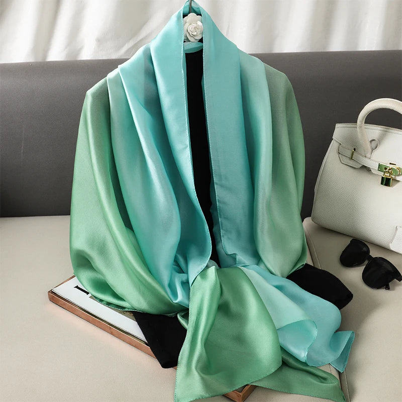 SatinÉclat™ Gradient Scarf Women