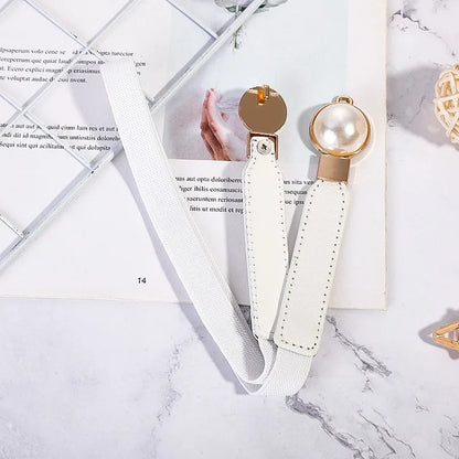 ÉlanBag™ Belt with Double Pearl Buckles