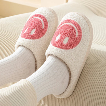 Lunara Winter™ Cute Smiling Face Warm Slippers