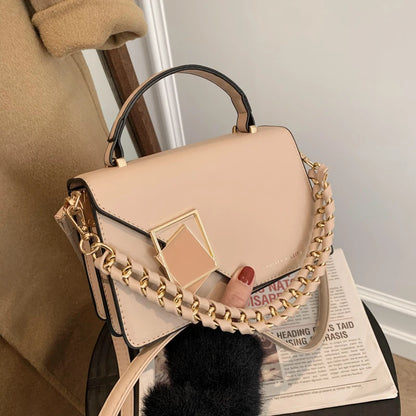 ÉlanBag™ Fashion Bag with Square Decoration