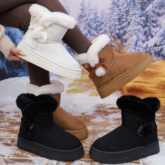 Lunara Winter™ Fleece-Lined Snow Boots