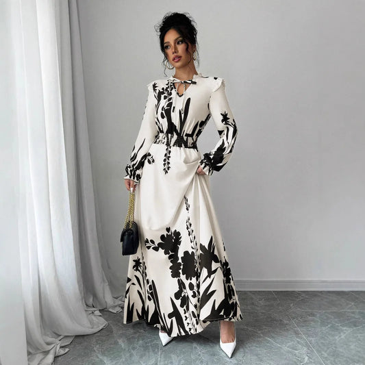 Amoura Dresses™ V-Neck Elegant Spring Dress