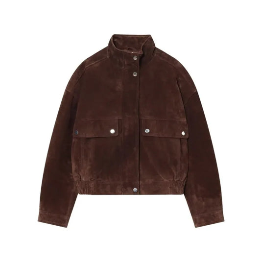 Lunara Winter™ Women’s Suede Leather Jacket