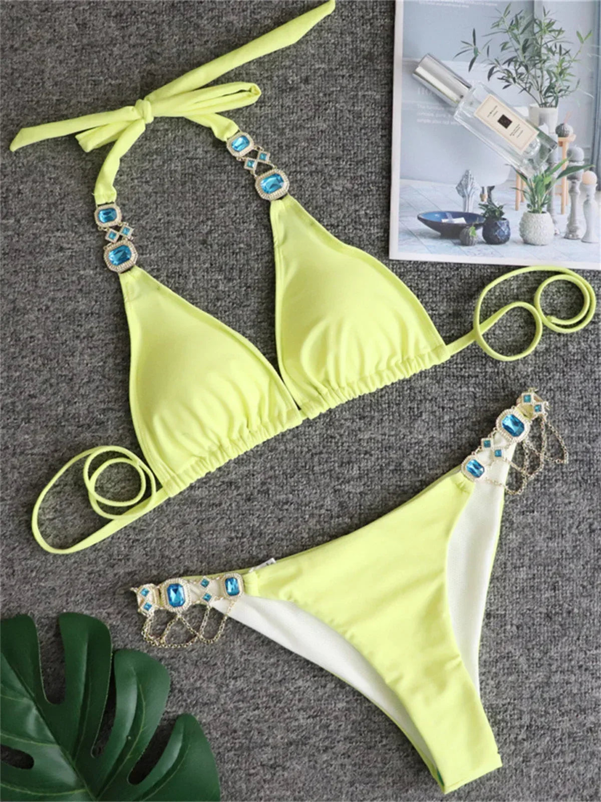 SeaLure™ Jewel-Encrusted Radiance Bikini