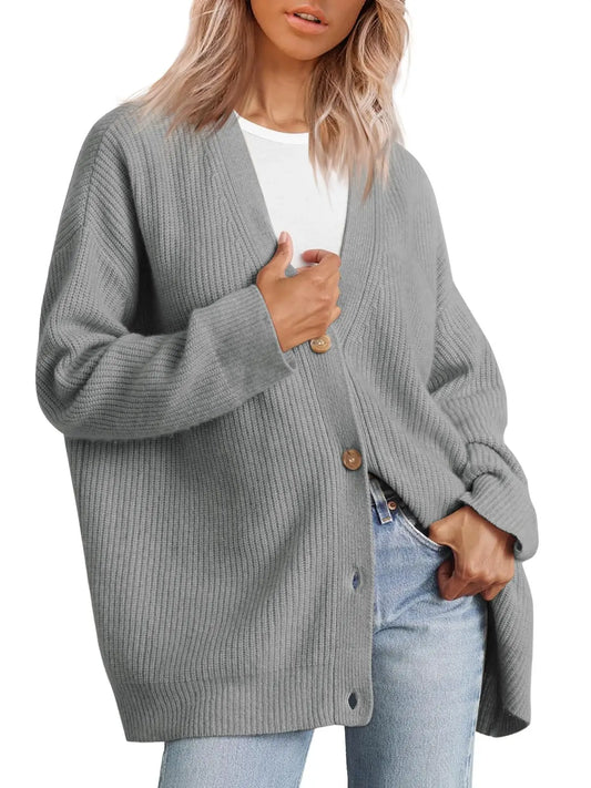 Lunara Winter™ V-Neck Knitwear Cardigan
