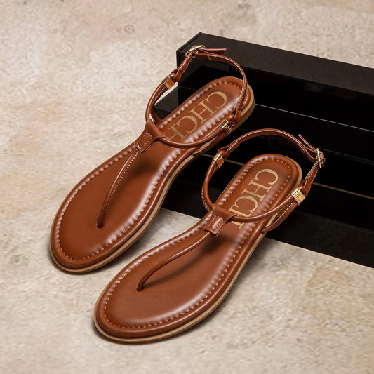 Solenne Shoes™ CH Women’s Flat Summer Sandals