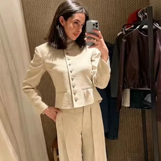 Lunara Winter™ Slim Jacket Blouse