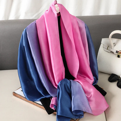 SatinÉclat™ Gradient Scarf Women