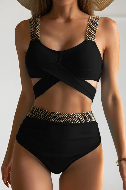 SeaLure™ vergoldeter Wickelbikini