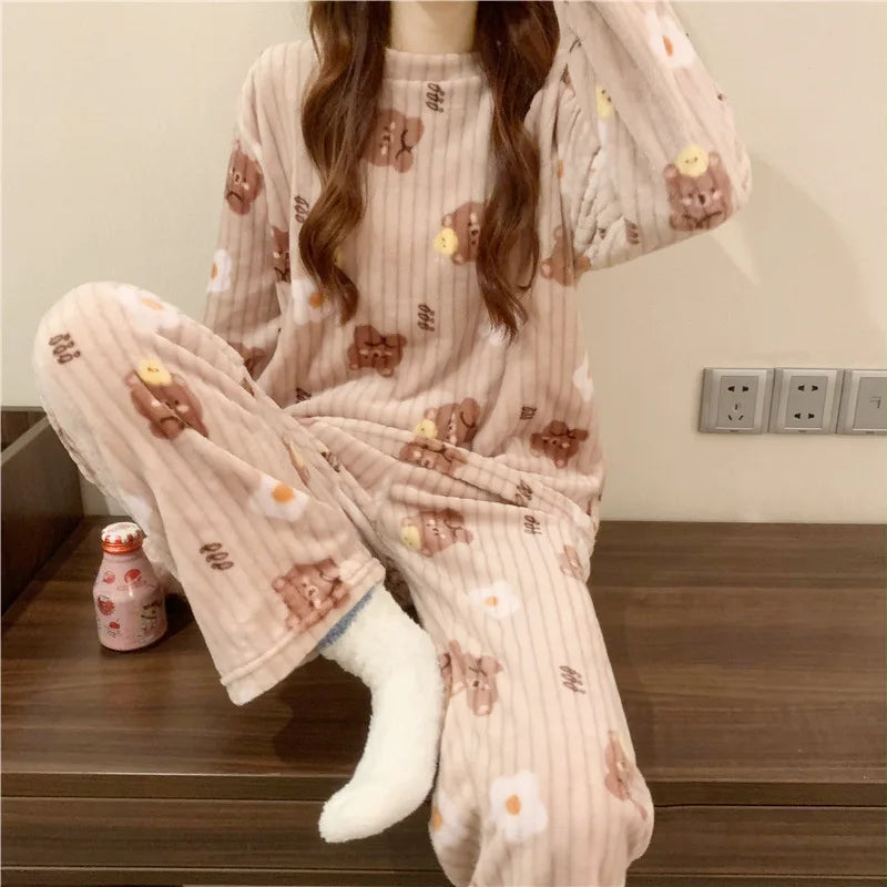 Set pigiama caldo in pile Lunara Winter™