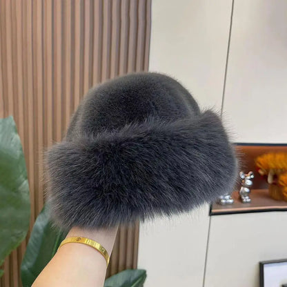 Lunara Winter™ Fluffy Fur Bucket Hat